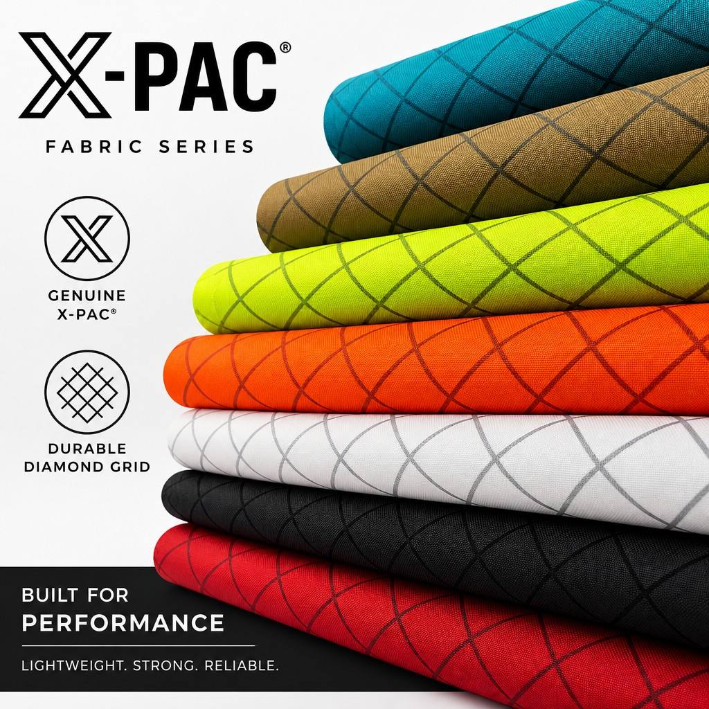 X‑PAC VX21 Ripstop Composite Fabric | Lightweight Waterproof Nylon Fabric