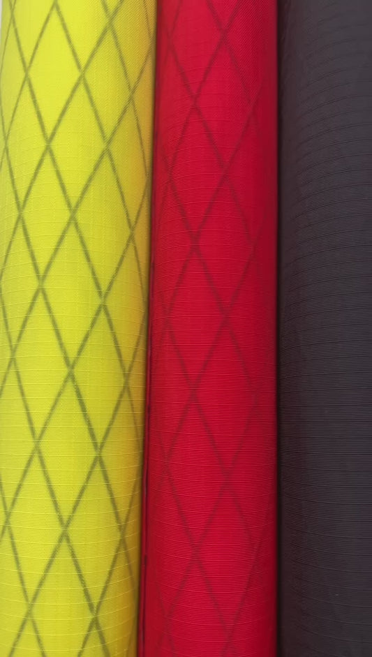 X‑PAC 3‑Grid Laminated Fabric, 3‑Split Diamond Ripstop Composite Fabric For Outdoor Backpack Bags